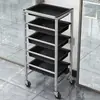 Carro de Peluquería para Permanente y Tintes Gabinete de Almacenamiento Carrito para Varillas de Peluquería Estante de Almacenamiento para Peluqueros Gabinete de Herramientas Barbería Peluquería