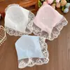 Bufanda Triángulo Diadema con Lazo de Cinta de Encaje para Mujer, Pañuelo para Sesión de Fotos Estilo Pastoral, Diadema Integrada, Pasador, Accesorio para el Cabello