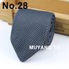 Corbata de Punto de Color Sólido Tendencia de Moda Corbata de Flecha Multicolor Corbata de Punto de Punta 7cm Corbata de Lana