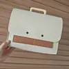 Bolso de Fieltro Bolso Tote Exposición Anual Luna Llena Boda Souvenir Bolsita de Publicidad para Guardar Asa de Madera Nueva Espesada
