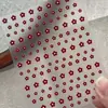 Pegatinas para Uñas con Patrón de Hormiga Pegatinas de Flores Rojas Pequeñas en Relieve Decoraciones Lindas Versátiles para Uñas de Año Nuevo Venta al por Mayor Yt7985