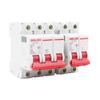 Interruptor de aire de potencia tipo D Delixi DZ47S disyuntor pequeño 63A interruptor de cortocircuito trifásico vacío 2p
