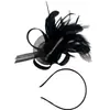 Nuevo Tocado de Malla con Plumas Nupciales Europeas y Americanas para Festival de Carreras de Caballos Tocado Retro Flor para el Cabello Accesorios para el Cabello Diadema de Amazon