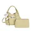 Cesta de Verduras Portátil Retro Bolso Cubo para Mujer 2026 Nueva Moda Lujo Ligero Bolso de Hombro Único Estilo Nicho de Alta Gama Bolso Cruzado