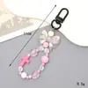 Nuevo Colgante Creativo de Cadena Colgante con Lazo de Perlas para Bolso, Funda de Teléfono, Llavero, Adorno, Exquisito Accesorio de Regalo Pequeño