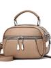 Nuevo bolso de mano mini, redondo, moderno, bandolera, sencillo, informal, cruzado, para mujer, bolso para madre
