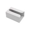 Caja de Papel para Caja de Pañuelos sin Perforaciones Hogar Cocina Sala de Estar Baño Inodoro Estante de Almacenamiento Montado en la Pared Caja de Servilletas
