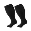 Comercio exterior Amazon caliente aumento calcetines para adelgazar calcetines para adelgazar calcetines de compresión deportivos color liso correr fitness presión