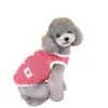 Ropa para Perros Mascotas Otoño Invierno Teddy Bichón Pomerania Ropa para Gatos Más Terciopelo Cálido Al Por Mayor 23 Chaleco de Terciopelo Dibujado