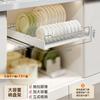 Estante de Almacenamiento Extraíble de Cocina debajo del Gabinete del Fregadero Riel Deslizante Cajón Cesta Caja de Almacenamiento Utensilios de Cocina Especiero