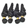Xuchang peluca de cabello humano cortina de cabello, cabello suelto liso, múltiples tamaños 8A