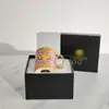 Taza de Porcelana de Hueso Estilo Europeo de Lujo Ligero Ougefan con Asa Dorada, Taza de Café, Taza de Leche, Tazas para Pareja para Mejores Amigos