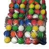 Bola elástica de goma hueca para squash, de 6 cm de diámetro, de varios colores, de fábrica, venta al por mayor