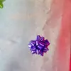 Entrega Direta da Fábrica de Guirlandas de Flores Estrela para Decoração de Natal, Decoração de Caixa de Presente, Guirlandas de Flores Estrela de Plástico PP de Cor Simples e Elegante