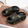 Sandalias ligeras antideslizantes para niños, tipo chancla, con tacto suave, sandalias de casa tipo coco para niños mayores