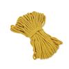 Corda de algodão colorida feita à mão IDY enrolada corda trançada 3mm Cor decorativa corda de algodão capuz corda pendurada