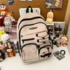Mochila Coreana Ins Nueva de Aspecto Elegante Estilo Retro Workwear para Estudiantes de Secundaria y Preparatoria Ligera de Viaje Gran Capacidad