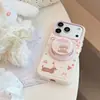 Soporte Magnético para Cachorro Sweet House Compatible con iPhone 18, 17 Pro Max, 16, Funda Suave Rosa Linda 15