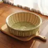 Cesta de bambu cesta de bambu com base cesta de frutas domésticas prato de frutas produtos de bambu artesanais cesta de pão cozido no vapor cesta de sobremesa cesta de bambu