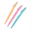Cuchillo para Cejas Comercio Exterior Mini Seguro Portátil Rasguño-Prueba Mágico Principiante Recorte Maquillador Cuchillo para Cejas