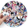 101 pegatinas de Messi, estrella de fútbol, deportes, impermeables, decorativas, para auriculares, ordenador, equipaje