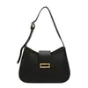 Bolsas de Comércio Exterior Personalizadas pelo Fabricante para Mulheres Transfronteiriça Simples Moda Bolsa de Ombro Casual Retro Grande Capacidade Bolsa de Axila
