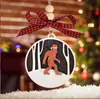 Venta Caliente Transfronteriza Manualidades Navideñas Colgantes Decoración Navideña Suministros para Fiestas Regalos de Navidad Colgantes de Madera