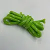 Cordão de Corda Trançada de Poliéster de 5 mm, Corda Trançada Colorida Feita à Mão, Cordão de Fechamento Paracord, Cordão para Chapéu