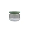 Botella dispensadora redonda de fondo plano y boca ancha, 250 ml, color aguacate, para loción corporal, exclusivamente para exportación transfronteriza de cosméticos