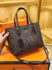 Elegante Bolso con Estampado Floral para Mujer, Nuevo Bolso Tote de Moda Primavera/Verano 2026, Versátil para el Trabajo, Bolso de Hombro y Cruzado