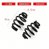 Accesorios para motocicleta Harley Cruise Prince, resorte de asiento individual retro modificado, resorte negro de 3 pulgadas, par