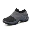 Zapatos Deportivos Nuevos de Primavera para Mujer, Zapatos Deportivos de Comercio Exterior, Zapatos para Viajes y Senderismo, Zapatos Casuales con Plataforma Oculta y Amortiguación de Aire para Correr, Zapatos de Balanceo para Exteriores