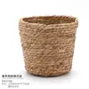 Cubo Abrazo de Oso Tejido de Paja Popular Ramo de Castaño Material de Bricolaje Cubo de Ramo de Oso Cubo de Abrazo Cesta de Flores de Oso