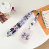 Serie C-cordón de hebilla retráctil fácil de tirar al por mayor juego de tarjetas de aprendizaje cuerda larga para el cuello cuerda ajustable para colgar insignias Sanrio