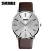 Skmei produtos genuínos ultra-fino moda impermeável relógio de quartzo dos homens de negócios moda simples relógio de quartzo casual masculino e feminino