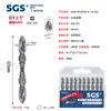 Ponta de Chave de Fenda Phillips Dupla Cabeça 6,35mm Alta Torque Liga de Aço S2 Magnética Forte Cor Natural Jateada