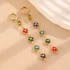 Pulseira Colar Coração Colorido Estilo Ins Europeu e Americano Liga Personalizada em Formato de Coração Pulseira Dopamina Pulseira Popular para Mulheres