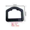 Mochila bolso cincha ajustador D-ring cinco puntas media luna Accesorios para equipaje hebilla de anillo en forma de D hebilla D Plástico