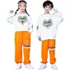 Roupas de performance de cheerleading para crianças roupas esportivas de primavera para alunos do ensino fundamental e médio manga longa roupas de performance de cheerleading para cerimônia de abertura