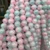 Nuevas cuentas de jade rotas de 12 mm, lindas cuentas de color caramelo para hacer tú mismo, todo tipo de cadenas colgantes de joyería.