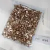 Rhinestones para Uñas Color Champagne de Fondo Plano Paquete Mayorista de 1440 Piezas, Incluyendo Rhinestones para Uñas de Forma Gota de Agua Grande y Pequeña, Cubo, Octágono Largo e Irregular