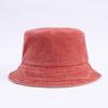 Sombrero Hatazzle Europeo y Americano Transfronterizo Lavado Viejo Sombrero de Pescador Denim Sombrero Cubo Protección Solar Sombrilla Casual Versátil