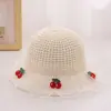 Sombrero de Bebé Verano Delgado Sombrero para el Sol de Mujer Bebé Lindo Súper Lindo Sombrero de Pescador para Bebé Sombrero de Paja de Playa Protección Solar 2024