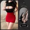 Lemon Story Uniforme Sexy de Secretária Minissaia Puro Desejo Lingerie Sexy Feminina Cama Paixão Quente Terno Tentação