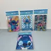 Porta-cartões multifuncional Sanrio Stitch Kuromi Mickey Protetor de identidade e passaporte à prova d'água PP Porta-cartão de ônibus