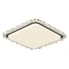 Lámpara de Techo para Sala de Estar de Lujo Ligero Estilo Italiano Modelo Nuevo 2025 Rectangular de Gama Alta Patrón de Grietas de Hielo Luminaria Moderna Minimalista