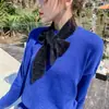 Bufanda Estilo Coreano para Mujer Invierno Pelo de Visón Sintético Engrosada Cálida para el Cuello Versión Estrecha Bufanda Pequeña Estudiante Combinable Decorativa Cinta