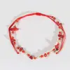 Pulseira Versátil de Pedra Natural e Concha Pulseira de Feriado Pulseira de Verão na Beira-Mar Estilo Étnico Pulseira Versátil Venda Quente de Comércio Exterior