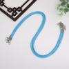 Colar Fio Coreano Encerado 2mm Acessórios de Joalheria Transfronteiriços DIY Cordão para Colar Fecho Lagosta Cordão de Couro Cordão para Pingente Cordão Encerado Atacado