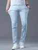 Jeans Casuales de Alta Gama Ajustados para Hombre Primavera/Verano 2026, Estilo Veraniego, Pantalones Largos Versátiles de Pierna Recta para Jóvenes